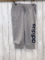 Preview: Adidas  Jogginghose  Gr. 34/36  grau dunkelgraue Schrift 3/4 lang 