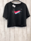 Preview: Nike  T-Shirt  Gr. 158/164  schwarz buntes Label weiße Sterne 