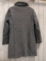 Preview: Damo Amsterdam  Strickmantel  Gr. 38  grau Kragen mit Fellbesatz 