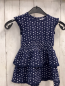 Preview:   Kleid  Gr. 74  blau weiße Herzen Rüschen
