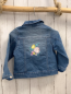 Preview:   Jeanjacke  Gr. 92  blau gestickte Blumen 