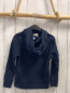 Preview: Tom Tailor  Pullover  Gr. 116  blau Kapuze hellblaue Schrift Quallen