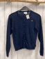 Preview: Le Chic  Strickjacke  Gr. 152  blau hllblau Gitzerpunkte Strick Schleifen 