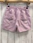Preview: Guess  Shorts  Gr. 140  lavendel weiße Nähte blaue Schrift 
