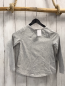 Preview: H&M  Langarmshirt  Gr. 110  grau Pailettenherz