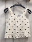 Preview: Zara  Sommerbluse  Gr. 116  weiß schwarze Punkte 