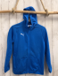 Preview: Puma  Sweatjacke  Gr. 152  blau Kapuze 