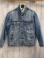 Preview: Zara Jeansjacke  Gr. 152  blau weißes Teddyfutter 