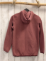 Preview: Friluft  Fleecejacke  Gr. 158/164  weinrot altrosa Streifen Kapuze 