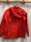 Preview: uhlsport  Regenjacke  Gr. 122  rot weiße Streifen 