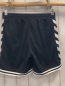 Preview: hummel  Sportshorts Gr. L  schwarz weiße Zackenstreifen an der Seite 