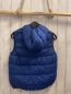 Preview: CMP Weste  Gr. 158/164  blau Kapuze schwarzer Bund 