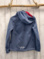 Preview:  Softshelljacke Gr. 140  blau meliert beerenton Reißverschluss