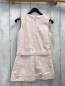 Preview: Cyrillus  Kleid  Gr. 116  rosa Streifen mit Gürtel 