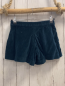 Preview: Jacadi  Shortsrock  Gr. 128/134  dunkelpetrol Samt 