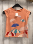 Preview: DP...aM T-Shirt  Gr. 116  lachs bunte Sonnenschirme 