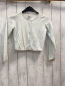 Preview: Petit Bateau  Strickjacke  Gr. 128  mint lochmuster 
