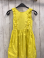 Preview: Petit Bateau  Kleid  Gr. 128  gelb Rüschen 