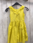 Preview: Petit Bateau  Kleid  Gr. 128  gelb Rüschen 