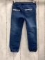 Preview:   Hose  Gr. 116  blau Jeans Katzenkopf Sterne Gummizugbund mit Kodel