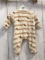 Preview:   Strampler  Gr. 50   creme beige Hunde 