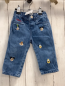 Preview: H&M  Hose  Gr. 68  blau Jeans Disney Köpfe Gummizugbund 