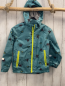 Preview:    Regenjacke  Gr. 110  petrol Nilpferde Seerosen 