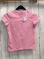 Preview: Tommy Hilfiger  T-Shirt  Gr. 116  rosa Schrift aus Steinen 