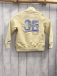 Preview:   Sweatjacke  Gr. 116  hellgelb gelbe Schrift Sansibar 