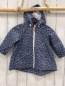 Preview: Reima Regenjacke Gr. 80  blau weiße Punkte 