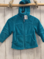 Preview: Me´ru  Plüschjacke  Gr. 104  türkis Kapuze 