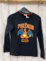 Preview: Pokemon  Pullover  Gr. 140  schwarz Pokemon orange Schrift 