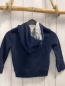 Preview: GAP  Pullover  Gr. 104  blau Kapuze graue Schrift 