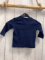 Preview: Esprit  Langarmshirt  Gr. 80  blau silber Glitzerschrift 