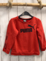 Preview: Puma  Pullover  Gr. 104  rot schwarze Schrift 