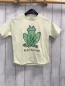 Preview: Zara  T-Shirt  Gr. 116  creme Frosch Schrift 