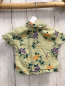 Preview:  Sommerhemd Gr. 68  mint lila grün aprikot Blumen