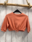 Preview: Old Navy Pullover Gr. 86  orange gerippt