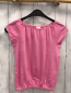 Preview: S´Oliver  T-Shirt Gr. 140  pink Schmetterling mit Lochmuster 