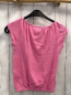 Preview: S´Oliver  T-Shirt Gr. 140  pink Schmetterling mit Lochmuster 