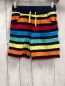 Preview: Jako-o  Shorts  Gr. 140  blau bunte Streifen gelbe Kordel 