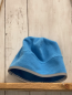 Preview: Playshoes  Mütze  Gr. 53cm  hellblau Fleece hellgrauer Bund 