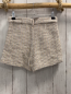 Preview: Zara  Wintershorts  Gr. 140  weiß grau bunte Fäden Bund verstellbar 