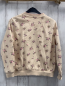 Preview: H&M  Pullover  Gr. 134/140  beige Blumen 