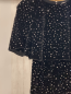 Preview: Zara  Jumpsuit  Gr. 152  schwarz Samt silber Steine + Pailetten