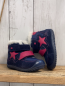 Preview: neu Elefanen  Schuhe  Gr. 19  blau pink Stern Klettverschluss + Nähte gefüttert 
