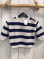 Preview: H&M  Pullover  Gr. 68  blau weiße Streifen Strick Rippen  