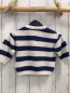 Preview: H&M  Pullover  Gr. 68  blau weiße Streifen Strick Rippen  