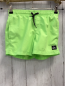 Preview: Quiksilver  Badeshorts  Gr. 128  hellgrün schwarze Kordel 