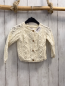 Preview:  Strickjacke  Gr. 74  creme Lochmuster 